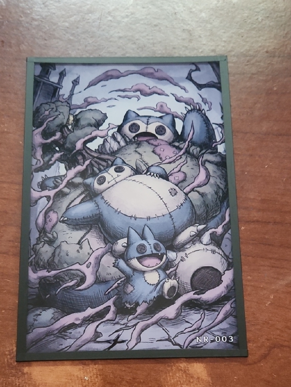 Pokemon Snorlax & Munchlax Blue and Purple Artboard